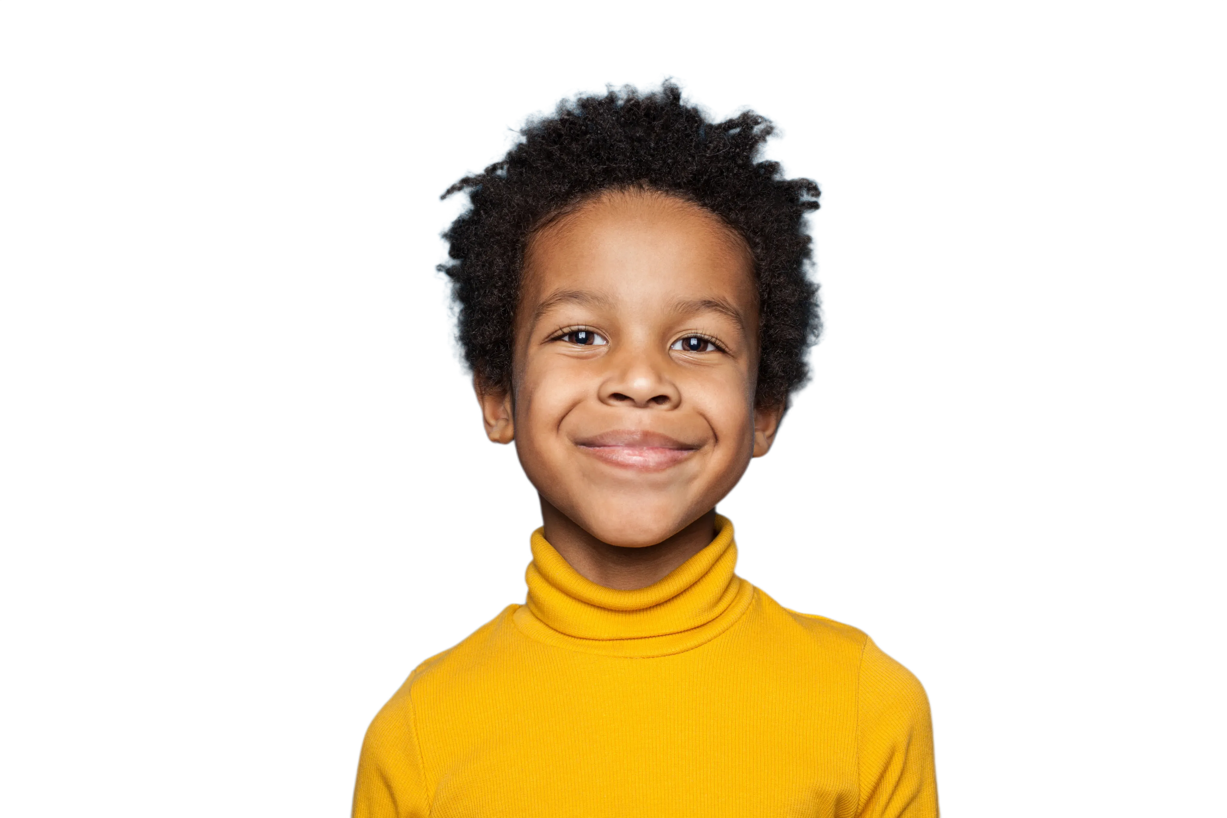 Smiling child at Miles For Smiles