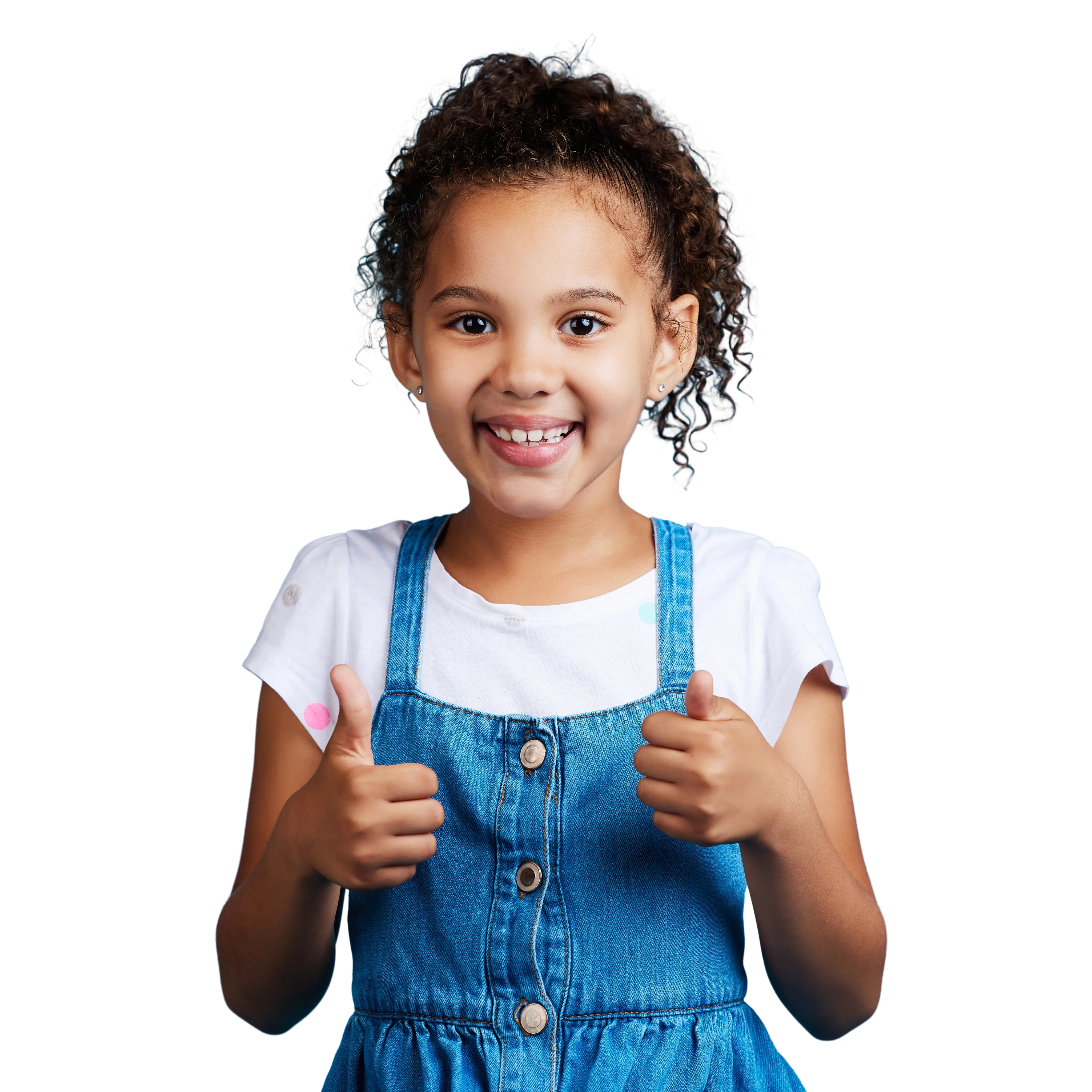 Smiling child at Miles For Smiles